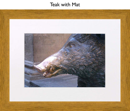 Teak With Mat