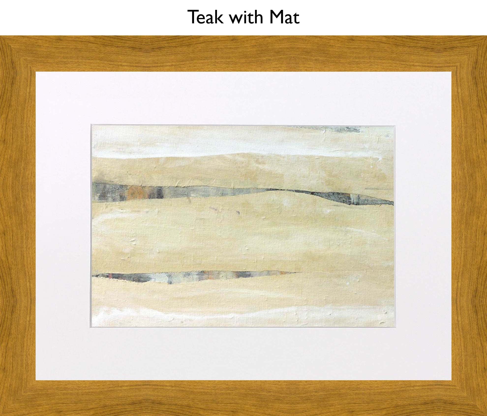 Teak With Mat