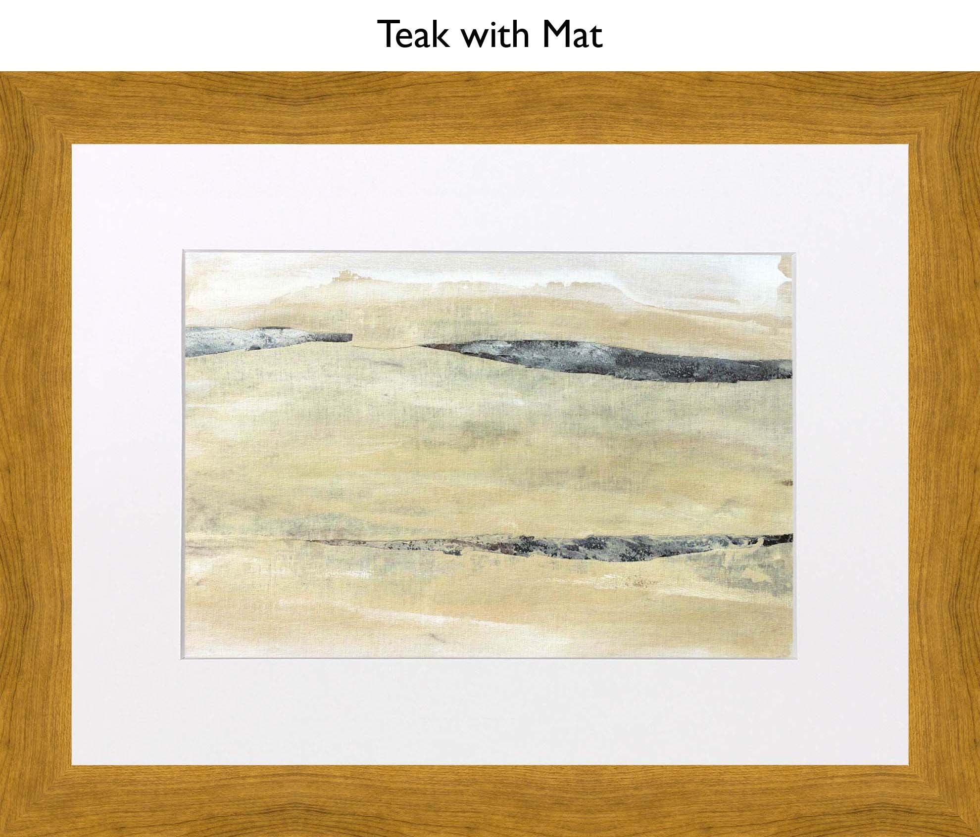 Teak With Mat