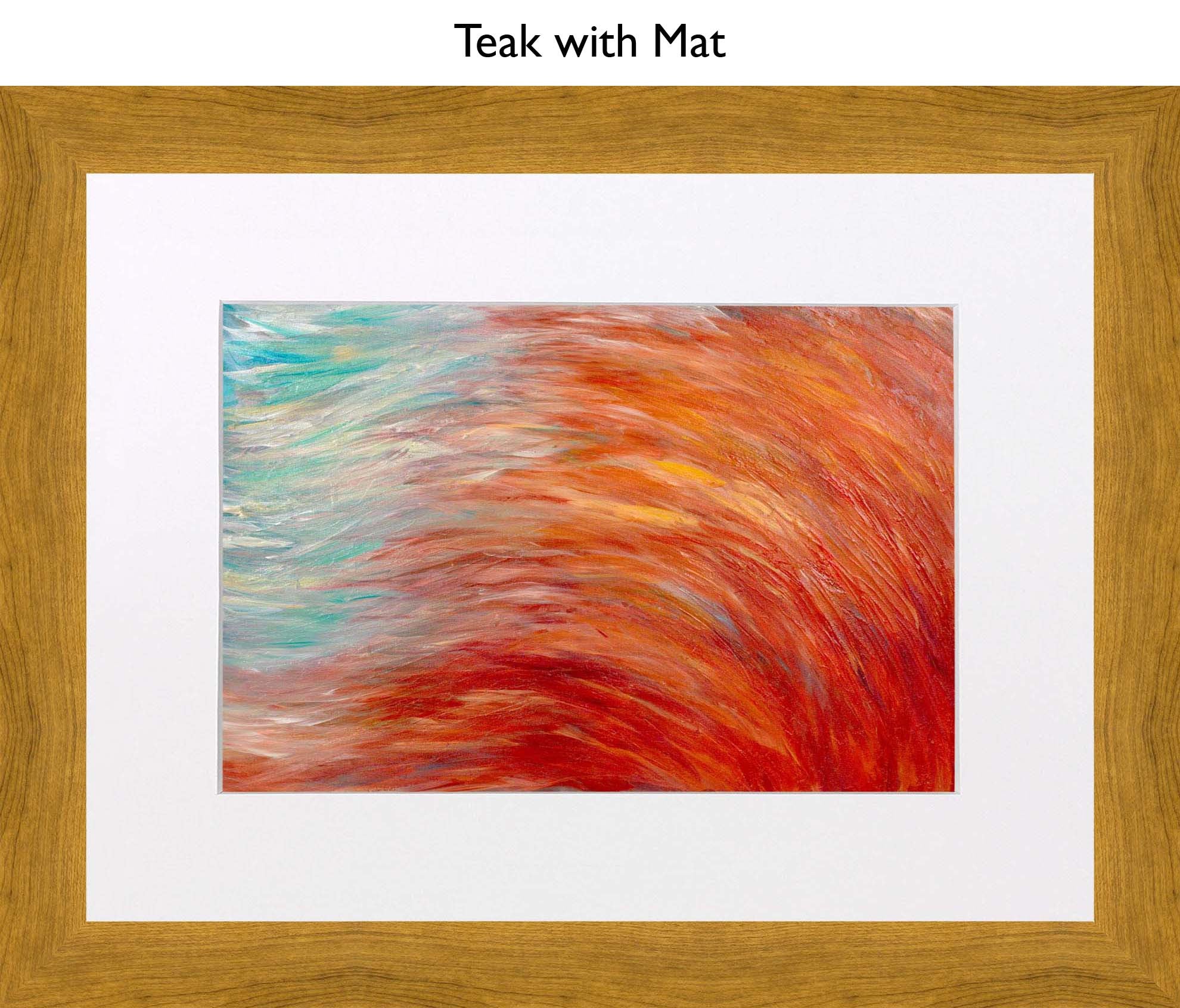 Teak With Mat