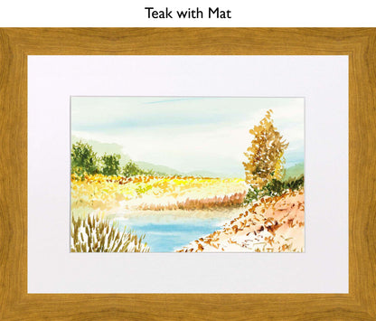 Teak With Mat