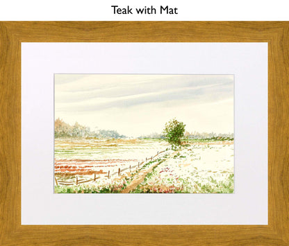 Teak With Mat