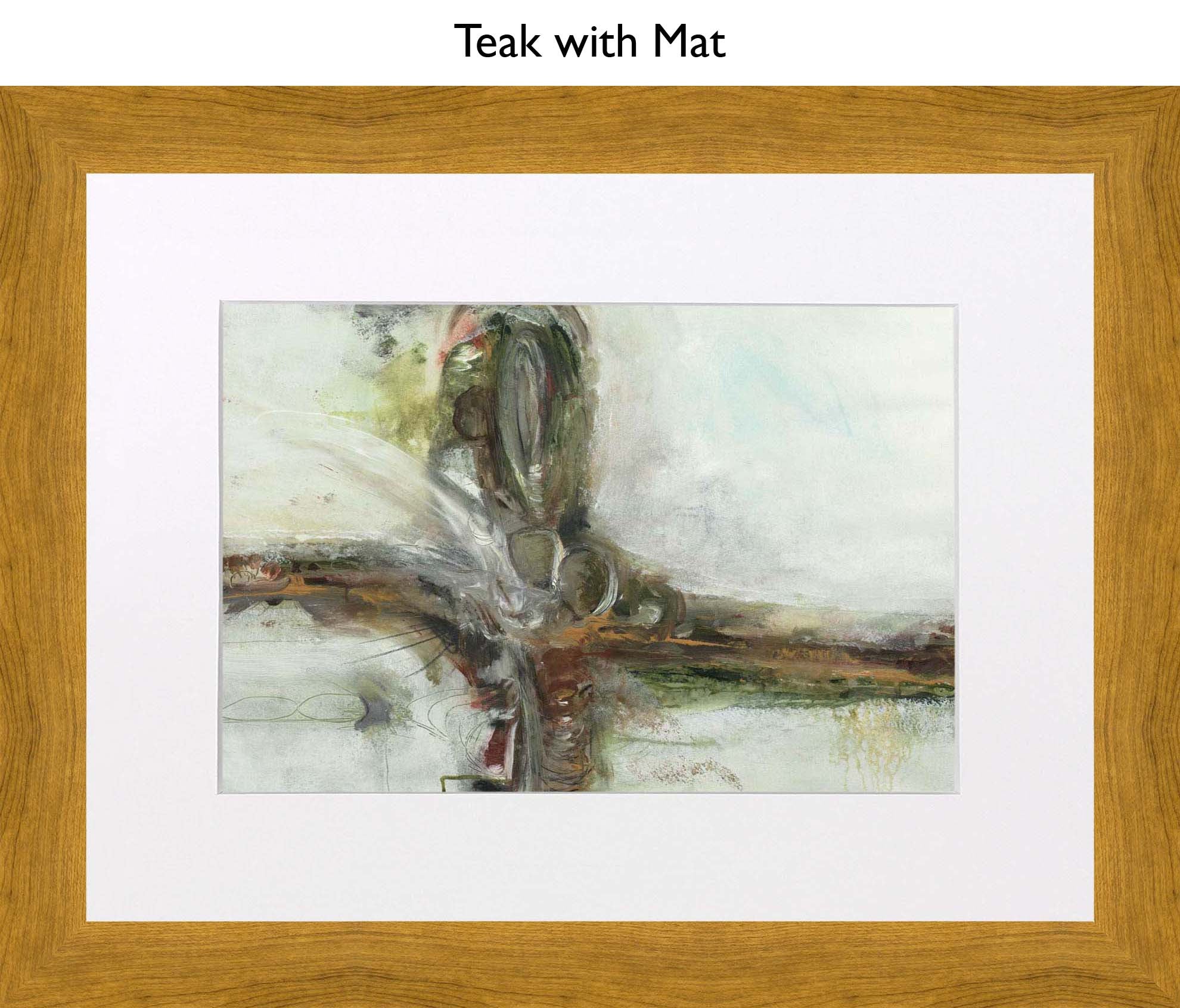 Teak With Mat