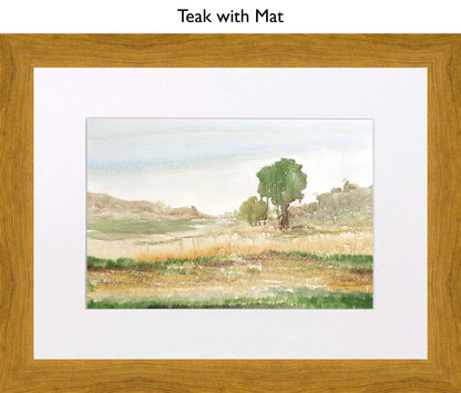 Teak With Mat