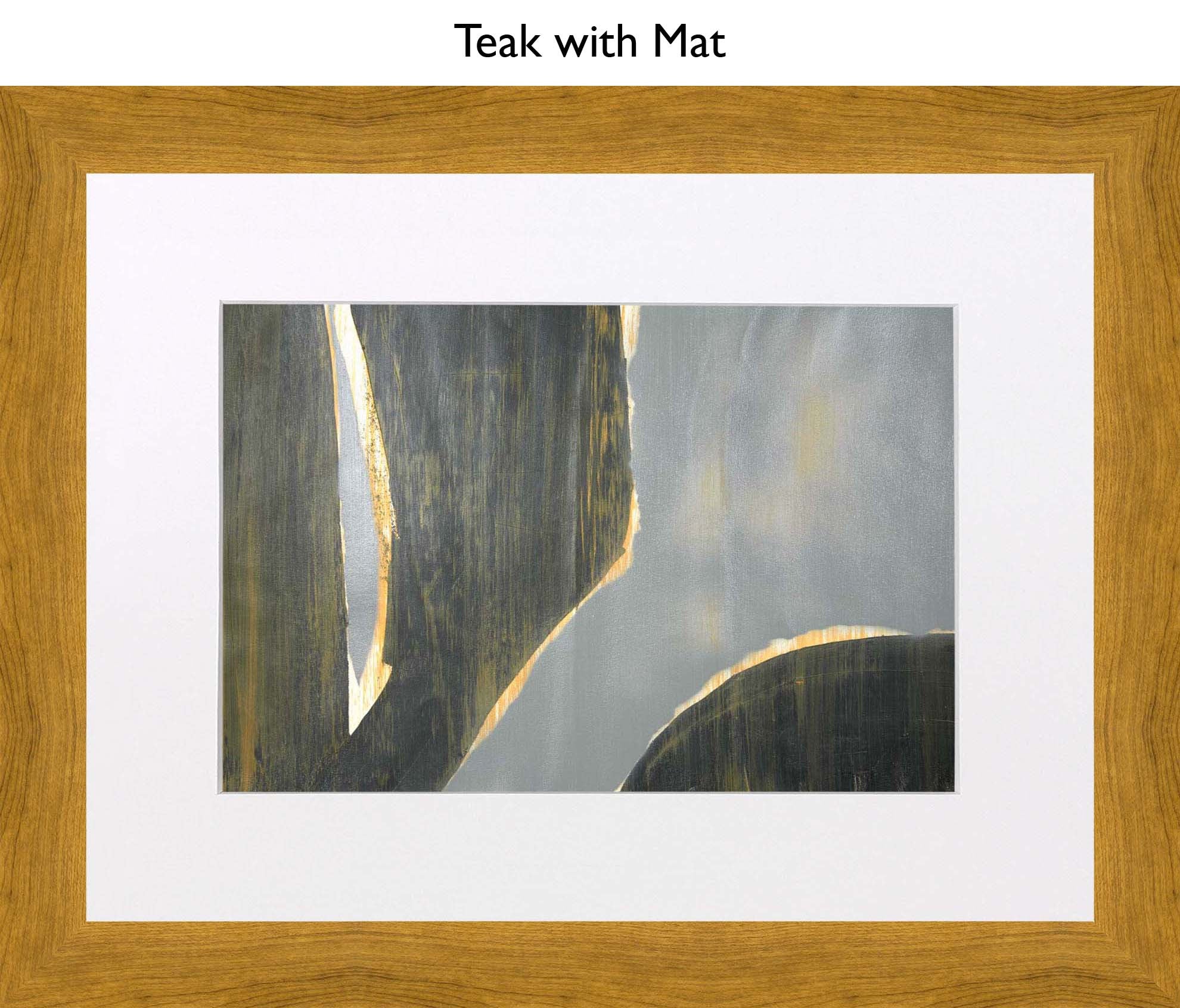 Teak With Mat