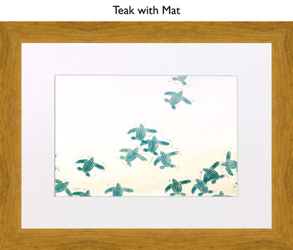 Teak With Mat