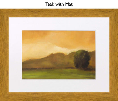 Teak With Mat