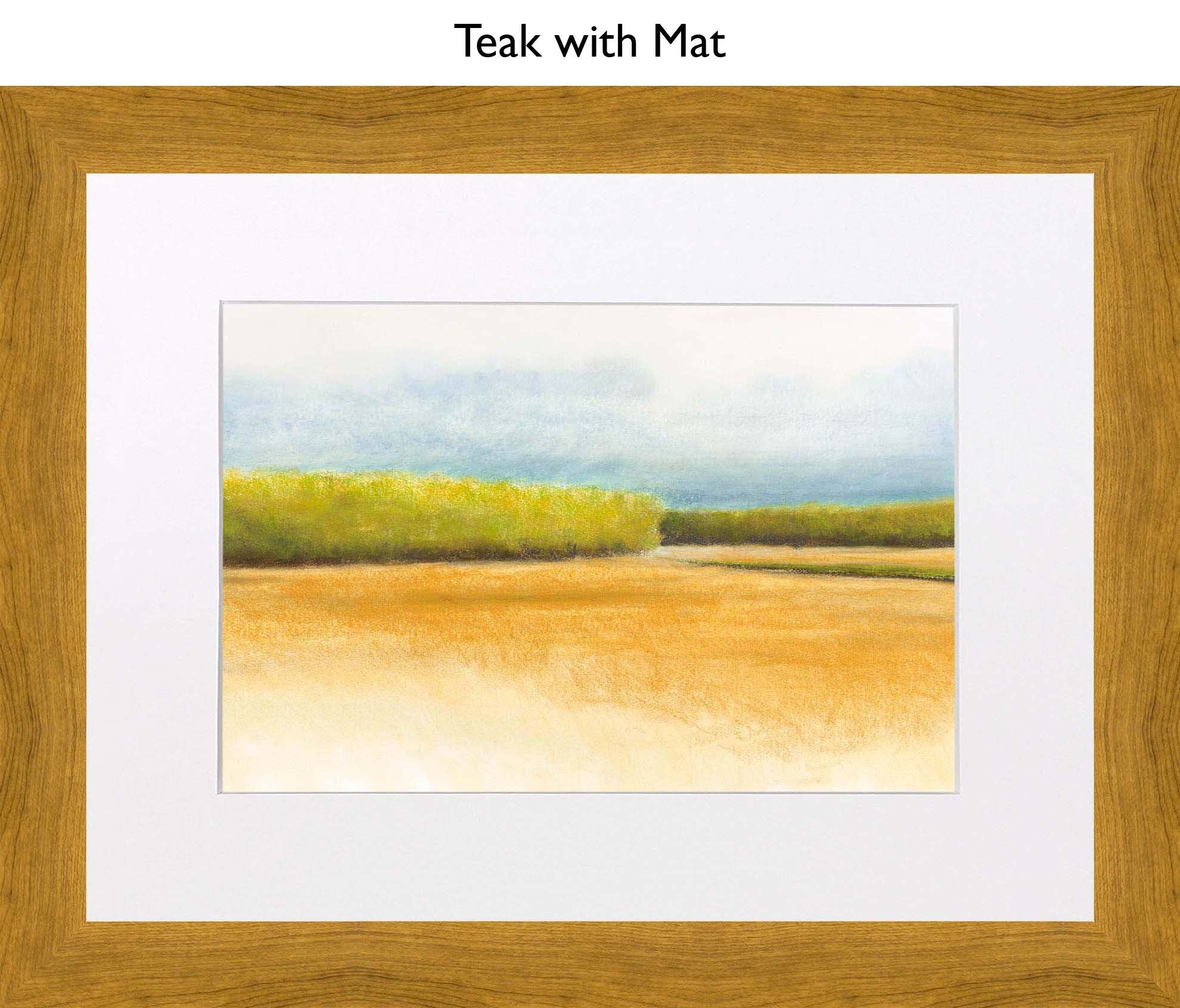 Teak With Mat