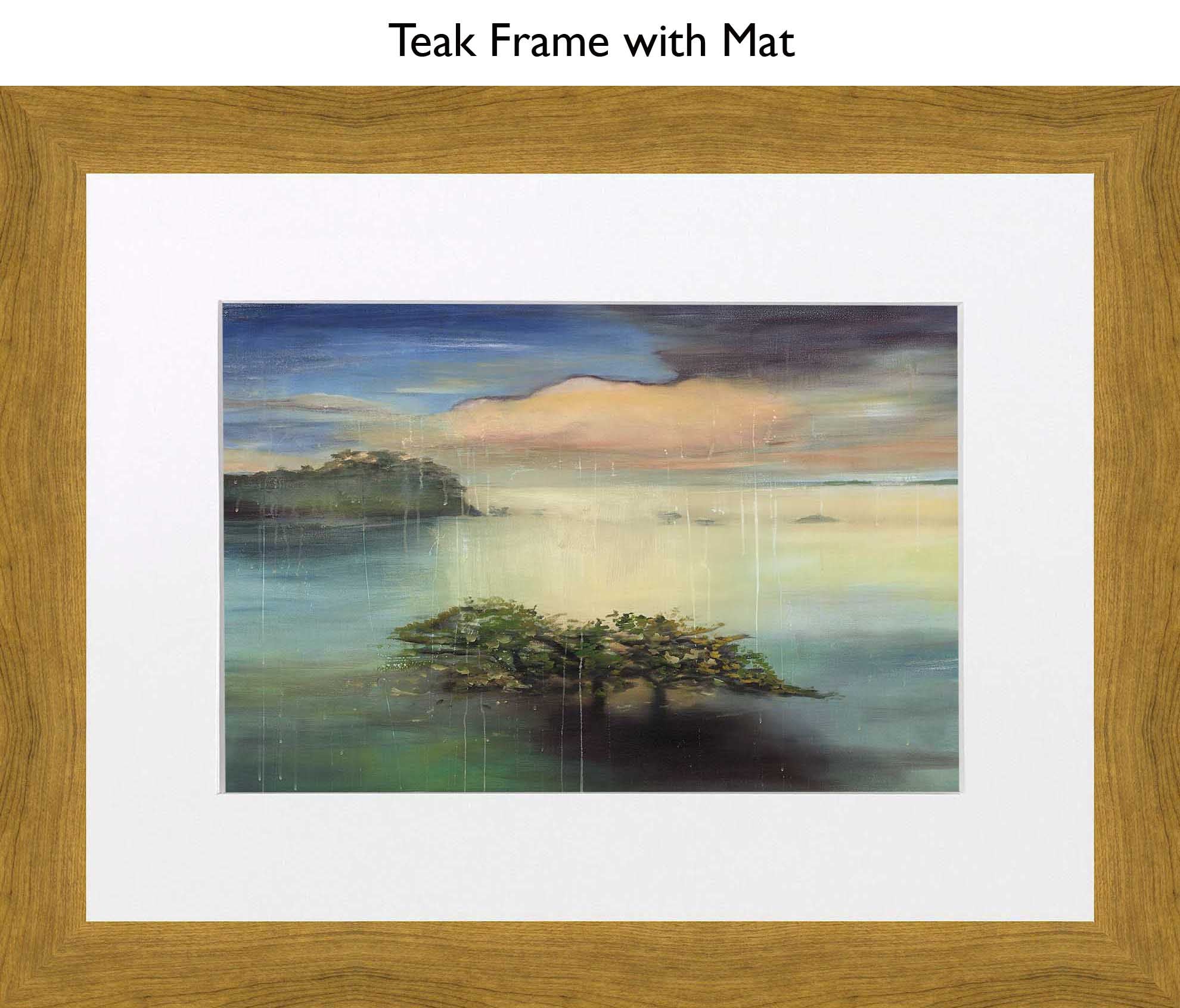 Teak With Mat
