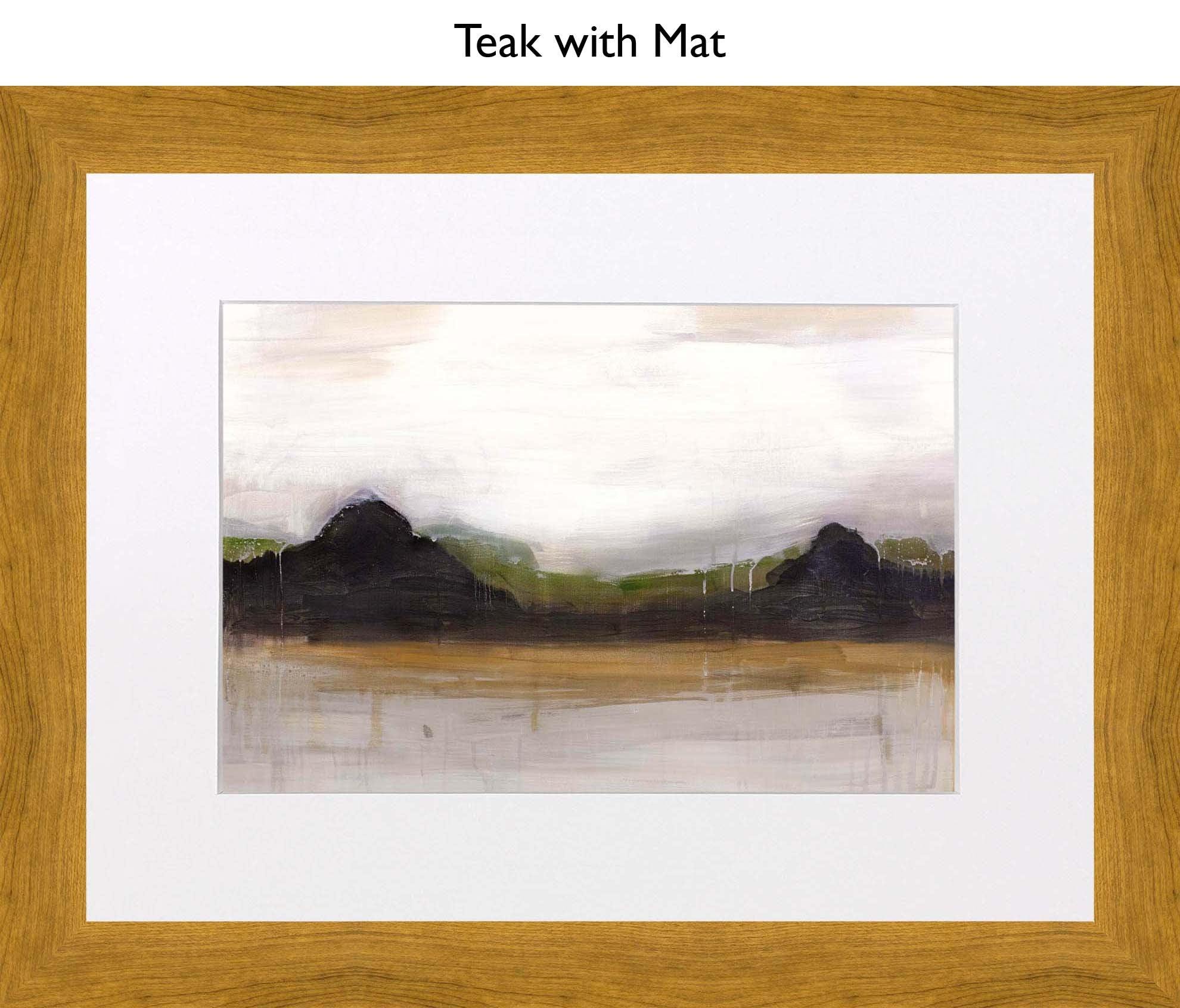 Teak With Mat