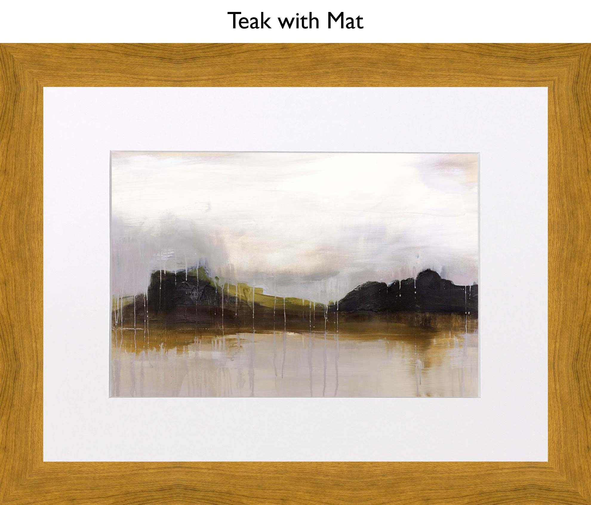 Teak With Mat