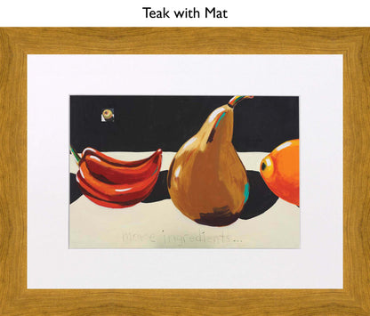 Teak With Mat