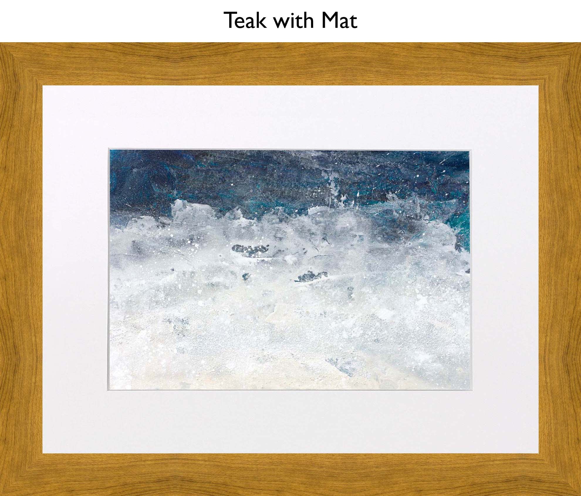 Teak With Mat