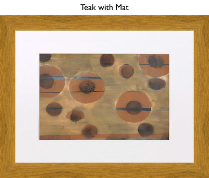 Teak With Mat