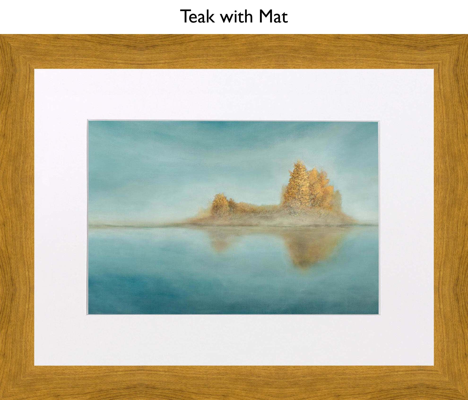 Teak With Mat