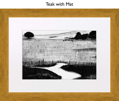 Teak With Mat