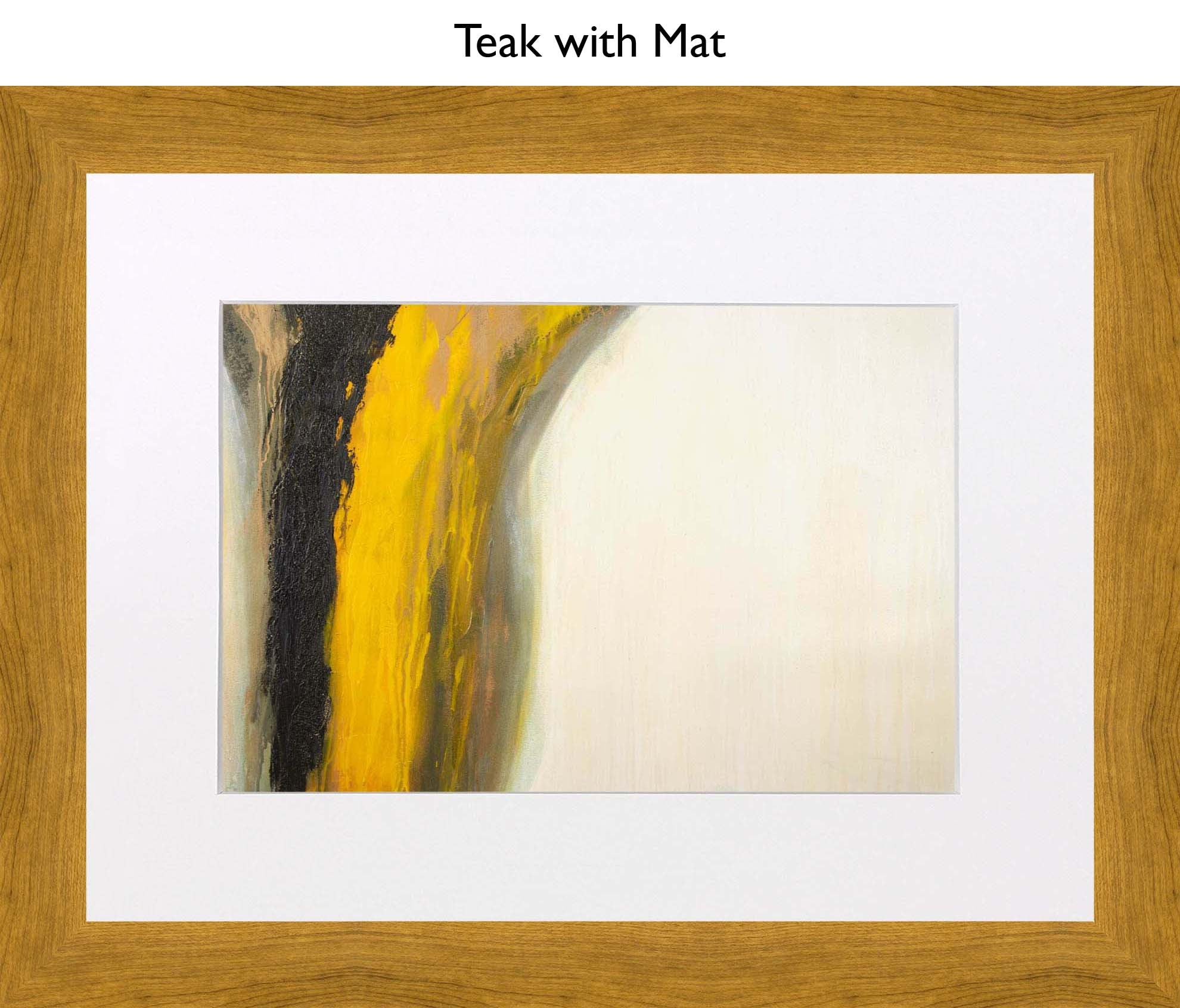 Teak With Mat