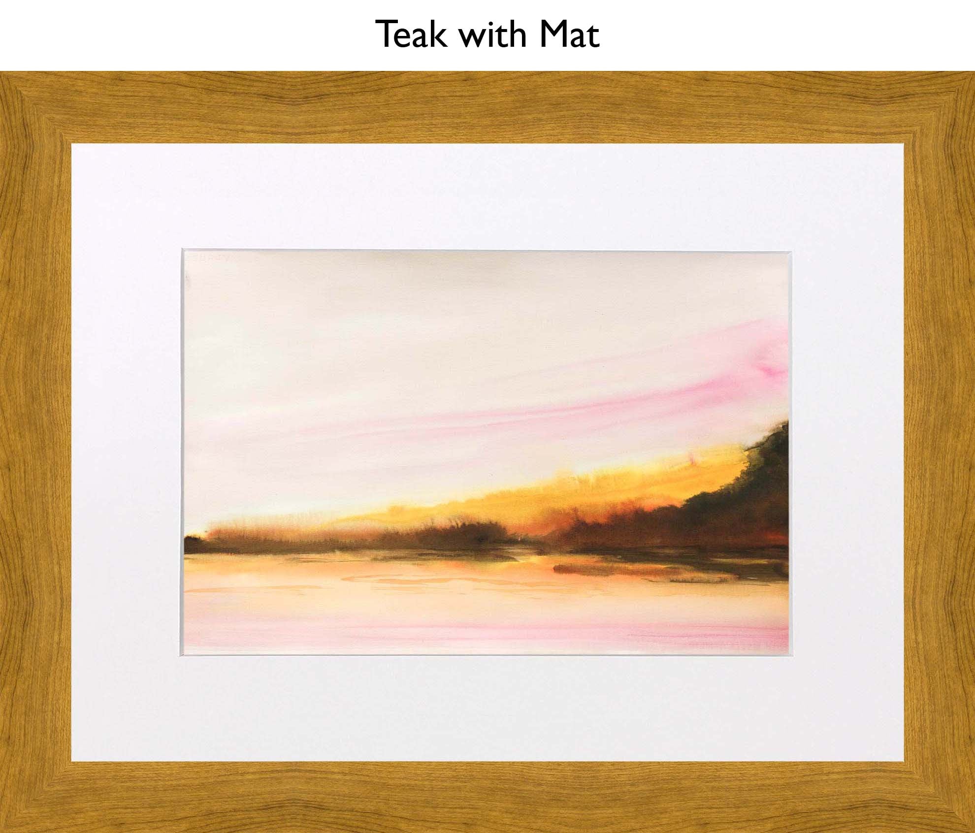 Teak With Mat