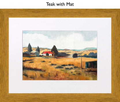 Teak With Mat