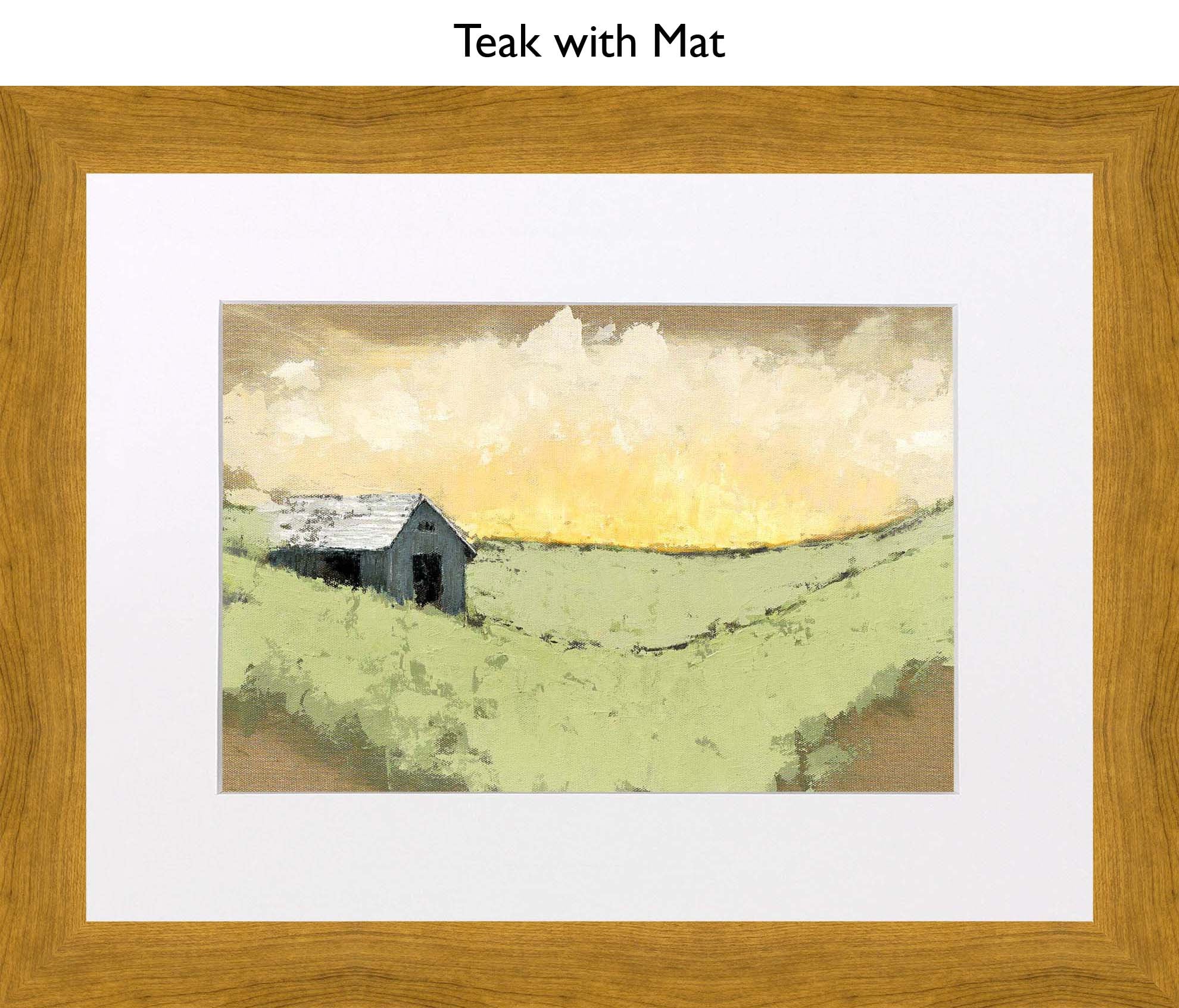 Teak With Mat