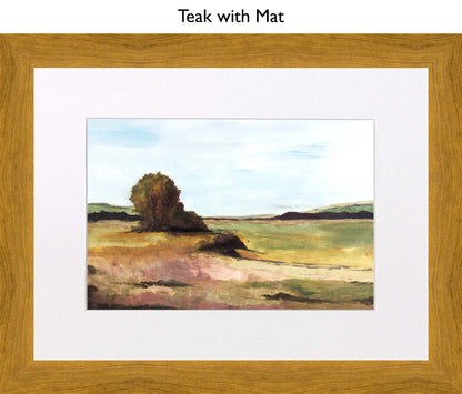 Teak With Mat