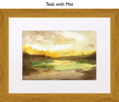 Teak With Mat