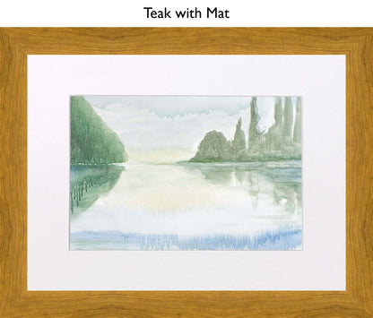 Teak With Mat