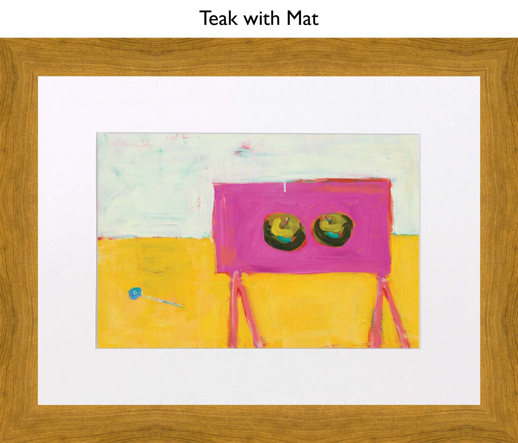 Teak With Mat