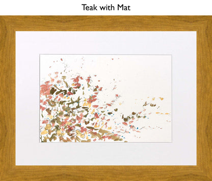 Teak With Mat