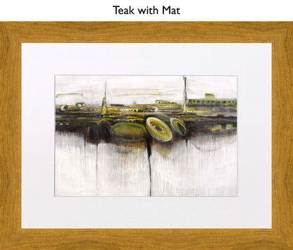 Teak With Mat