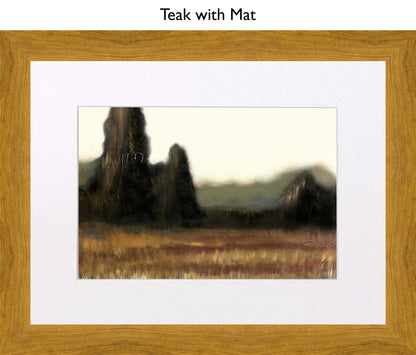 Teak With Mat