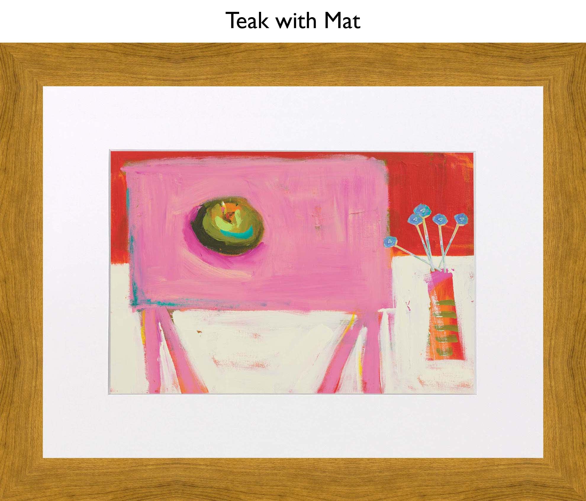 Teak With Mat