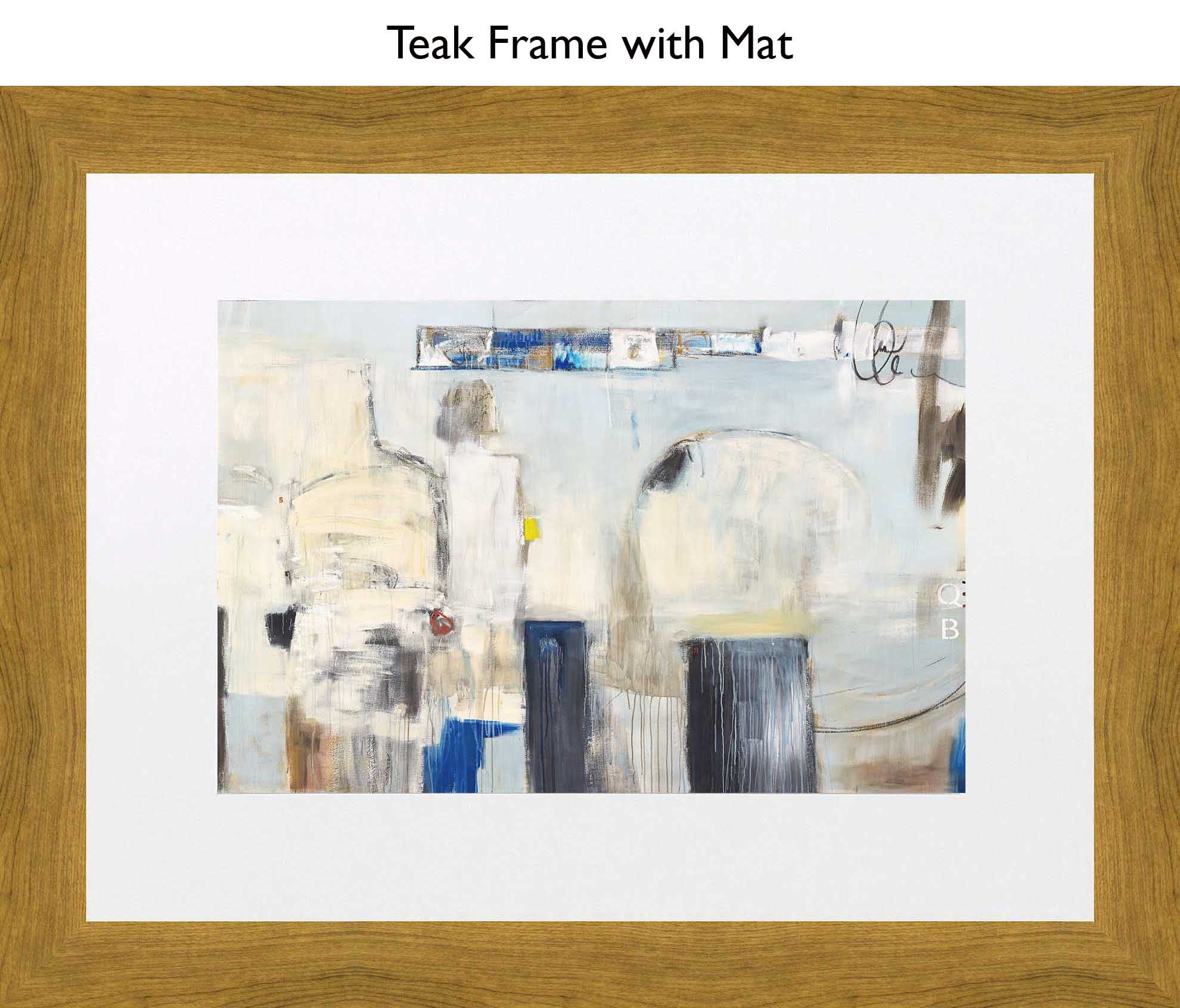 Teak Frame with Mat