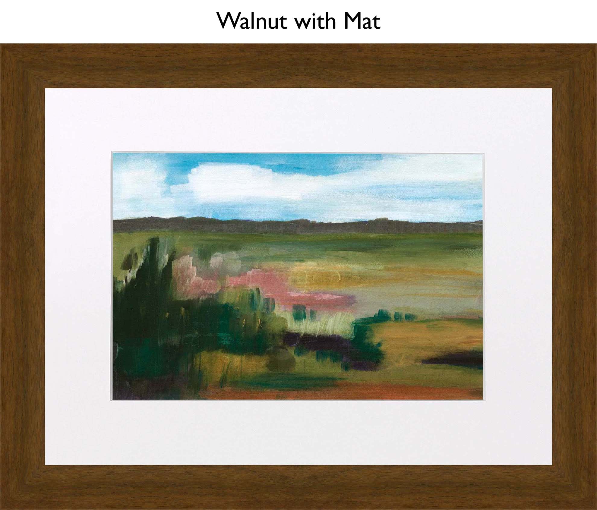 Walnut With Mat