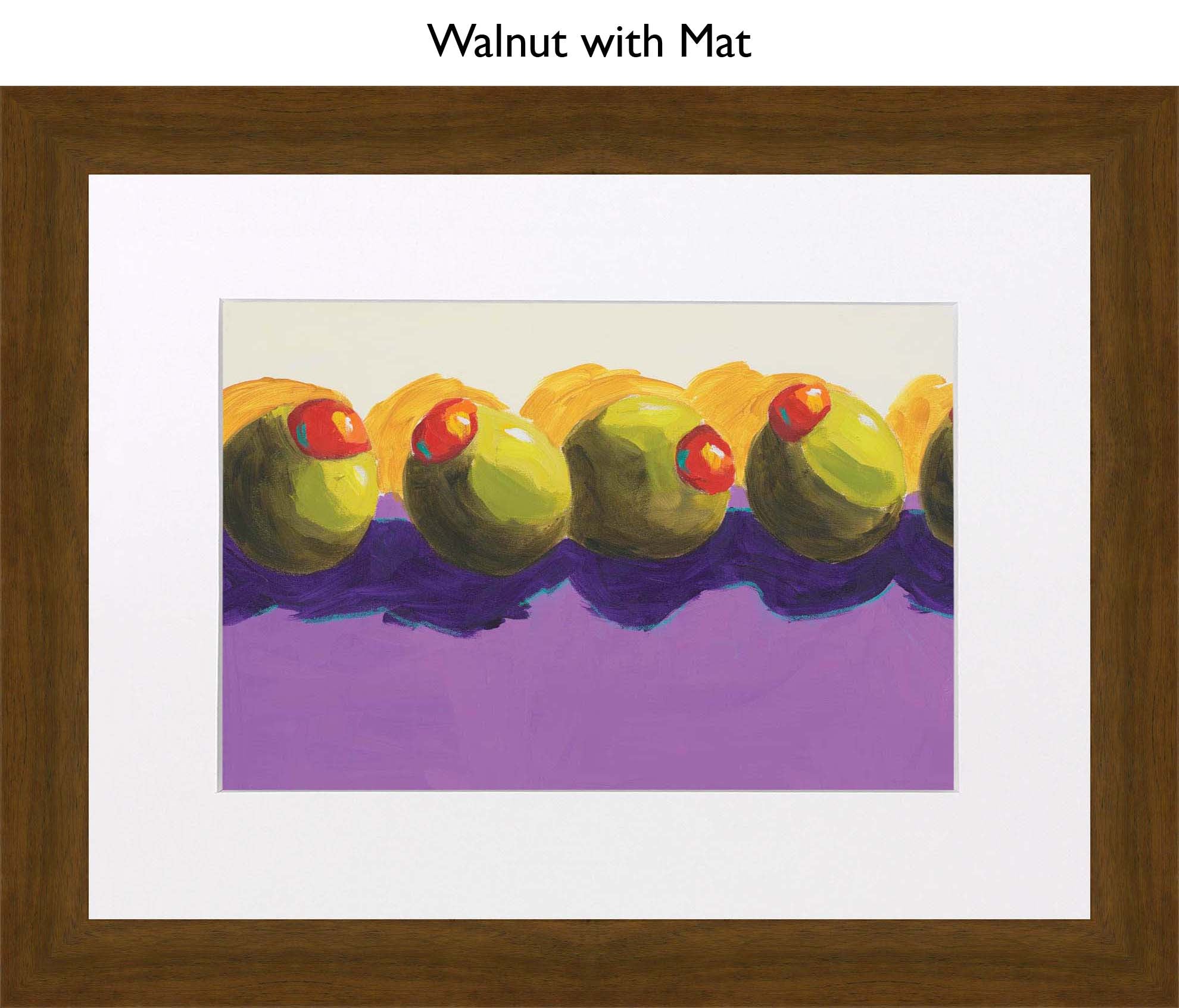 Walnut With Mat