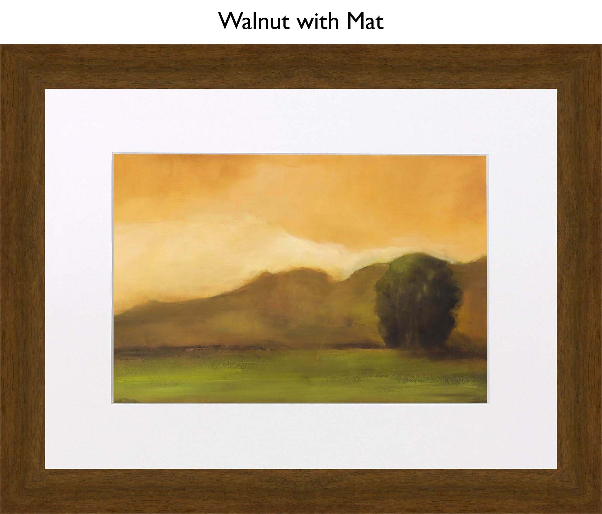 Walnut With Mat