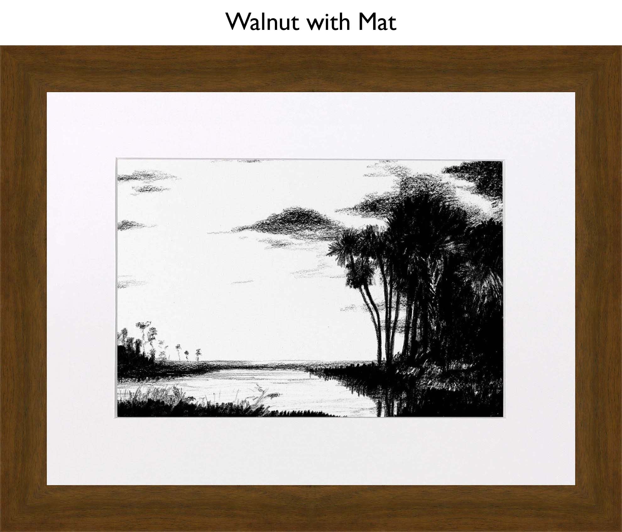 Walnut With Mat