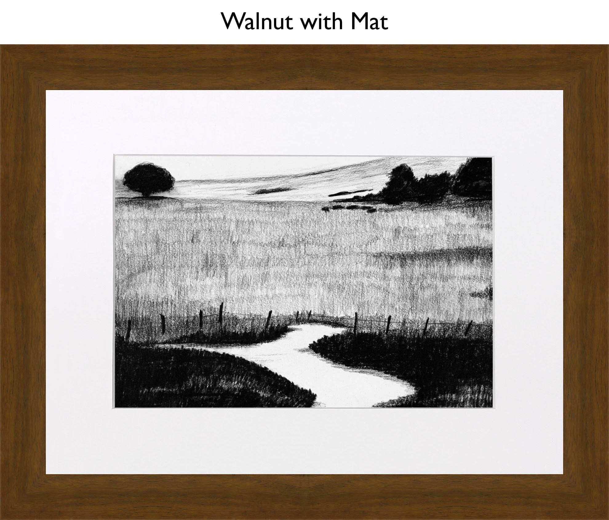 Walnut With Mat