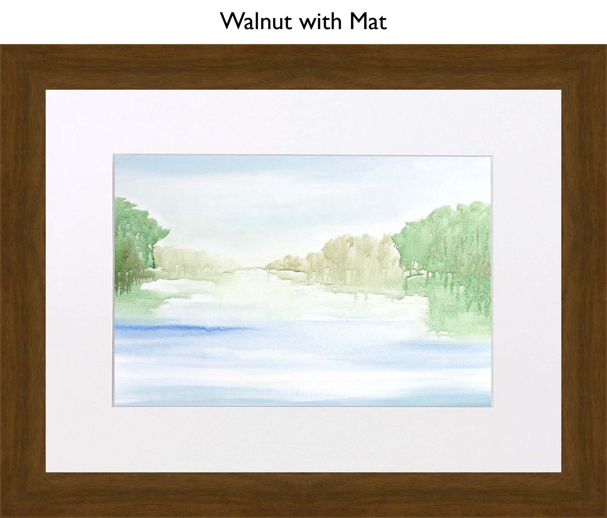 Walnut With Mat