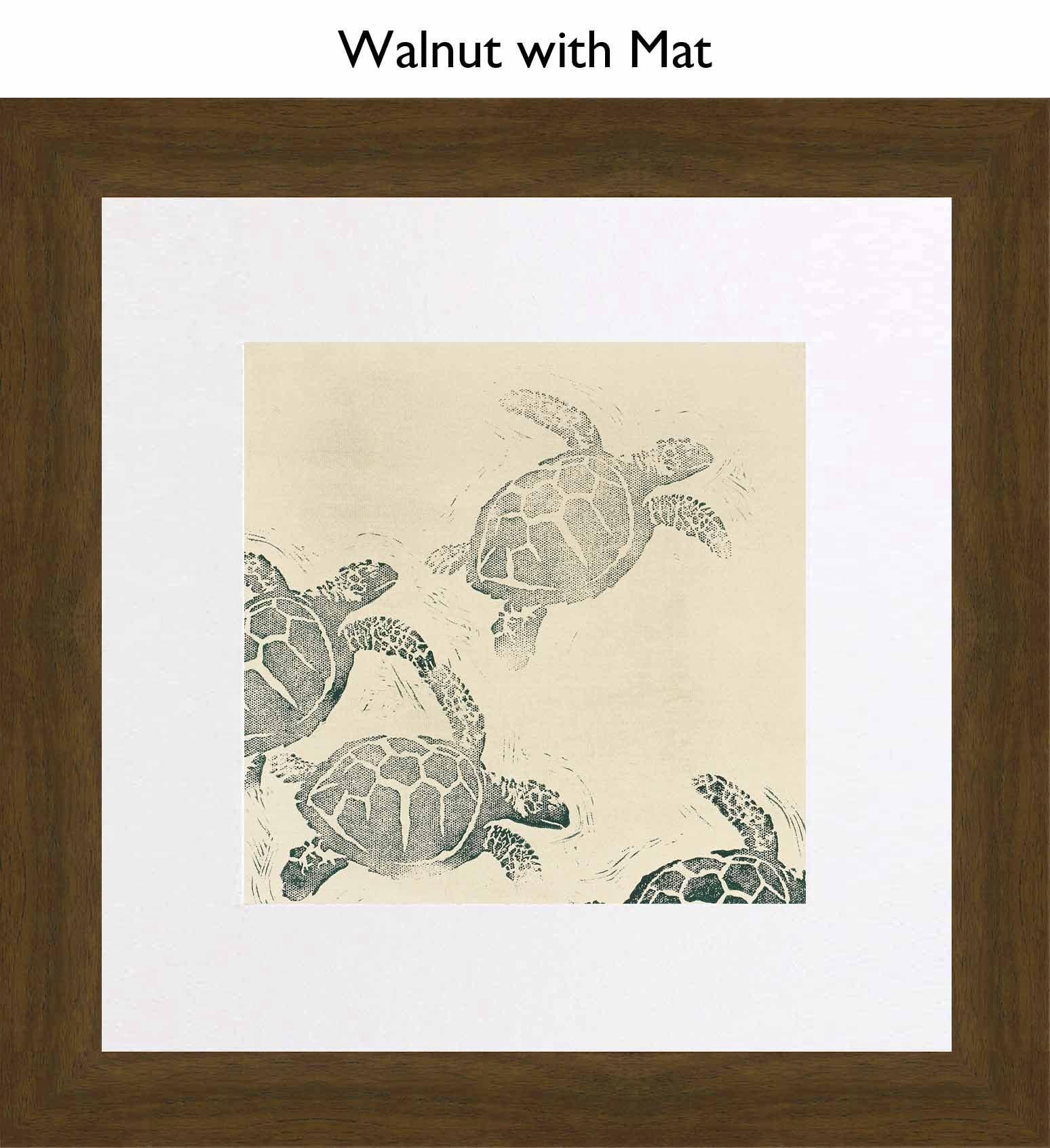 Walnut With Mat