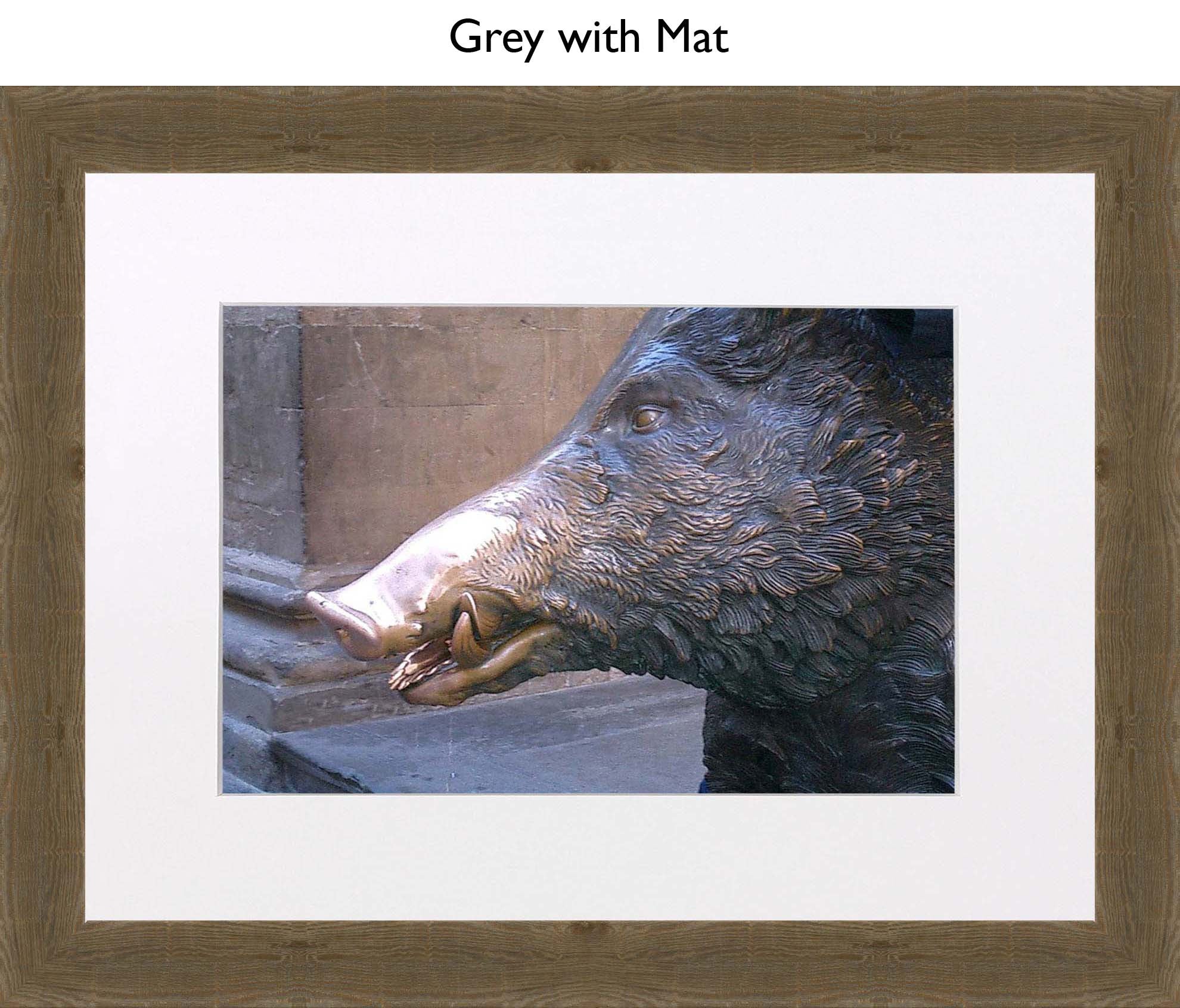 Grey With Mat