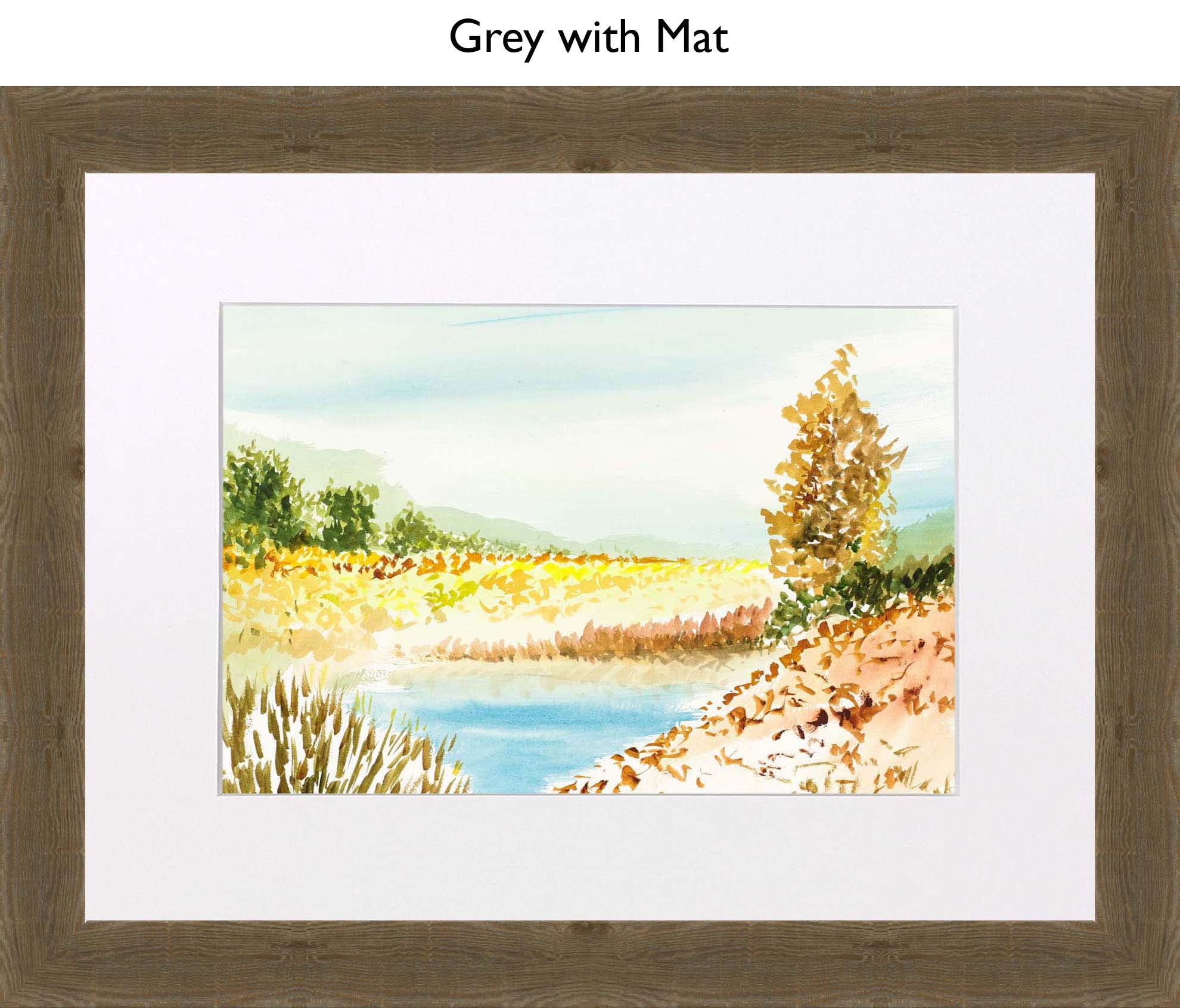 Grey With Mat