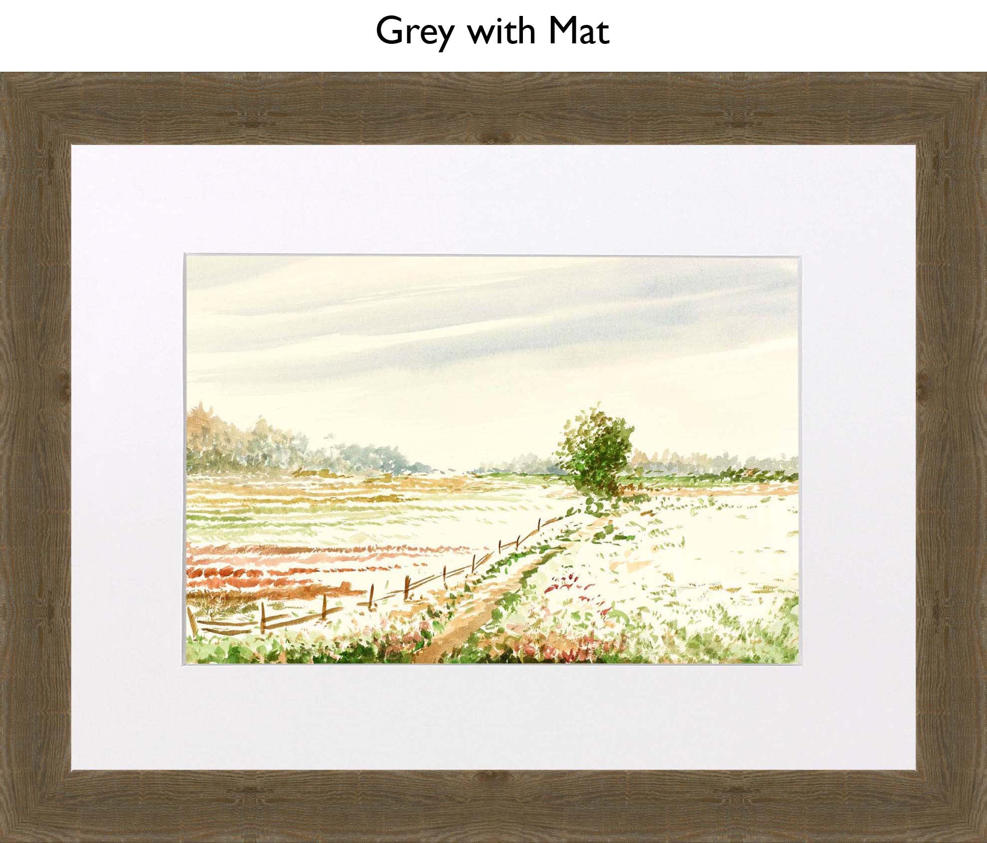 Grey With Mat