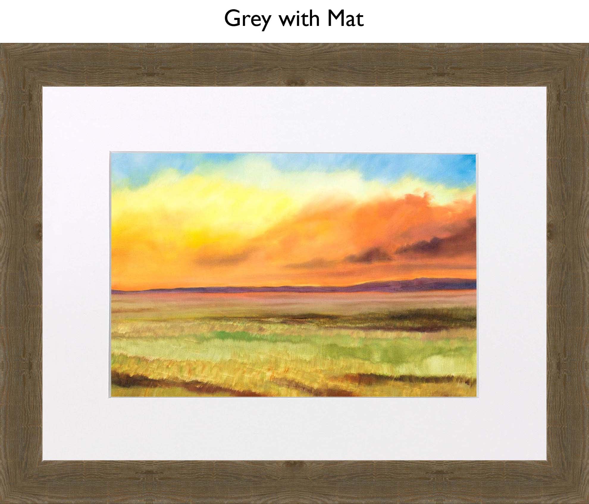 Grey With Mat