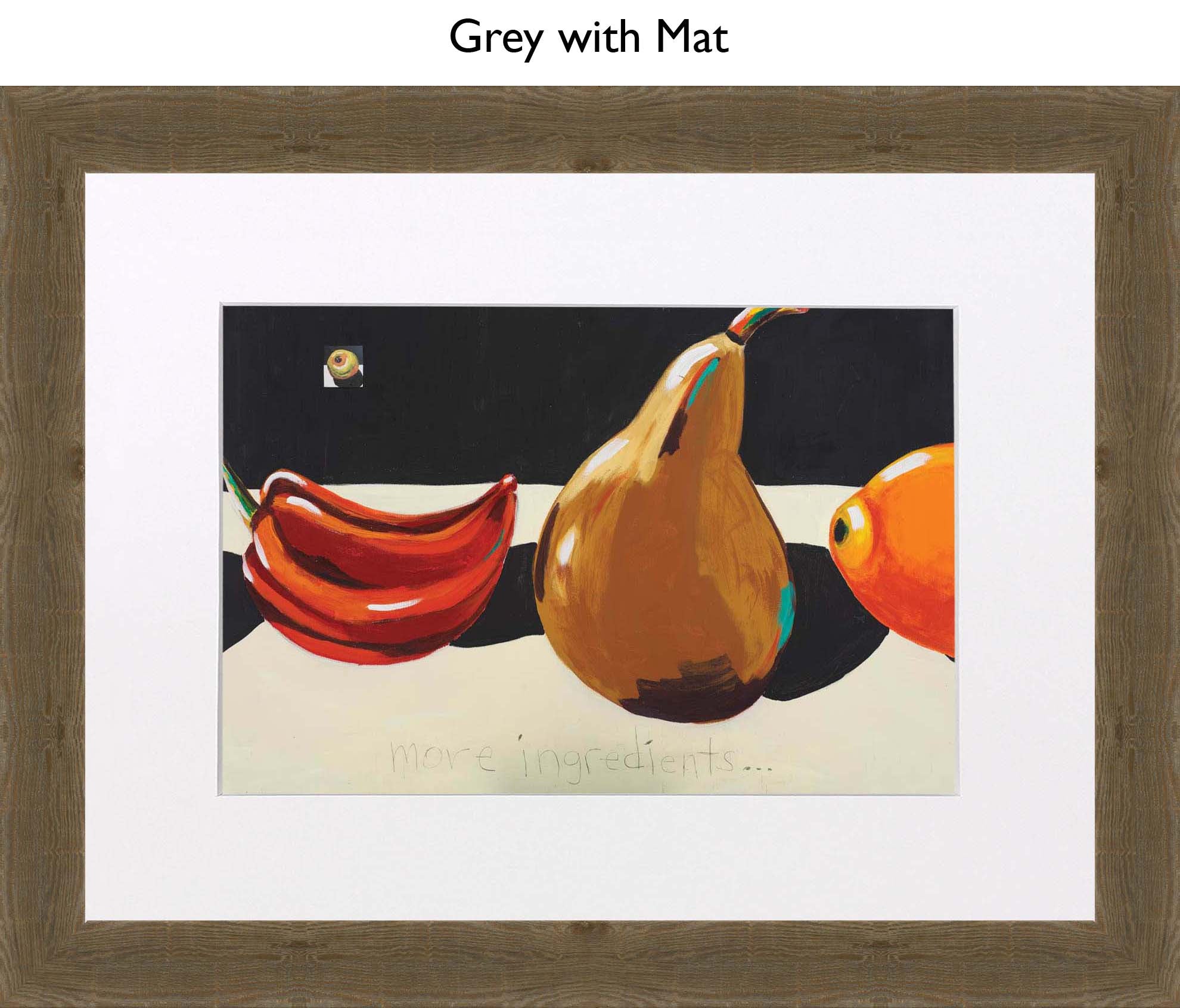 Grey With Mat