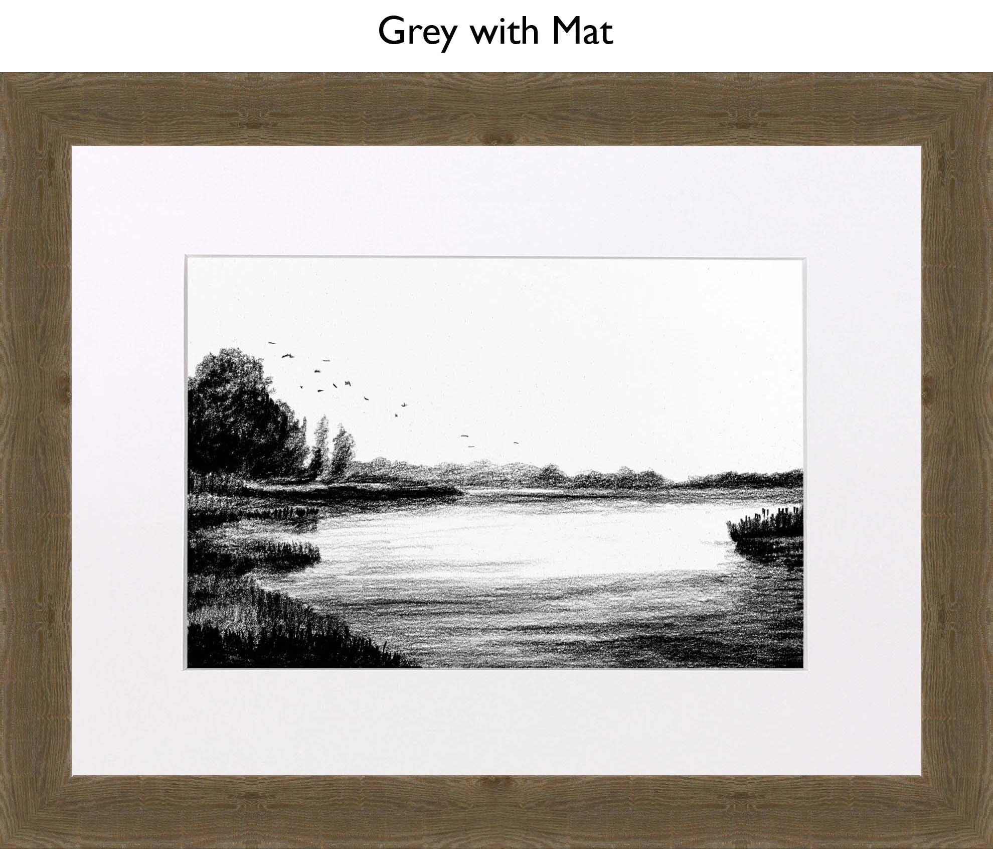 Grey With Mat