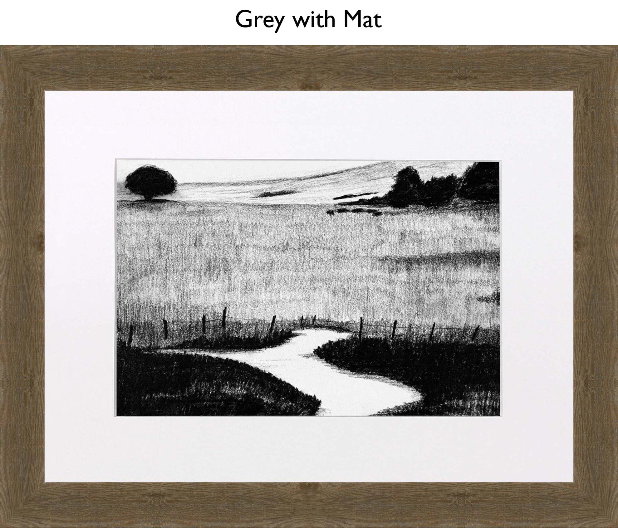 Grey With Mat