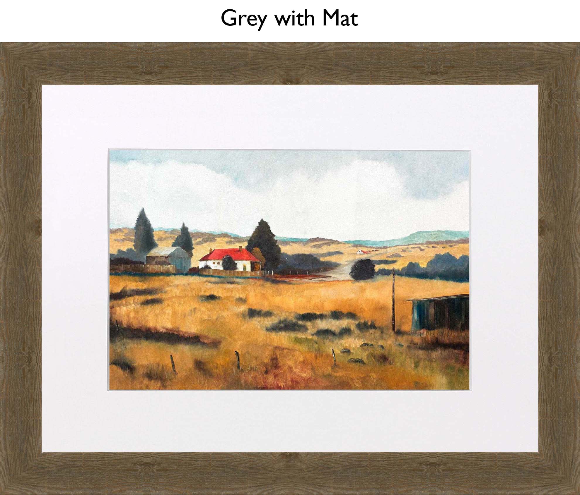 Grey With Mat