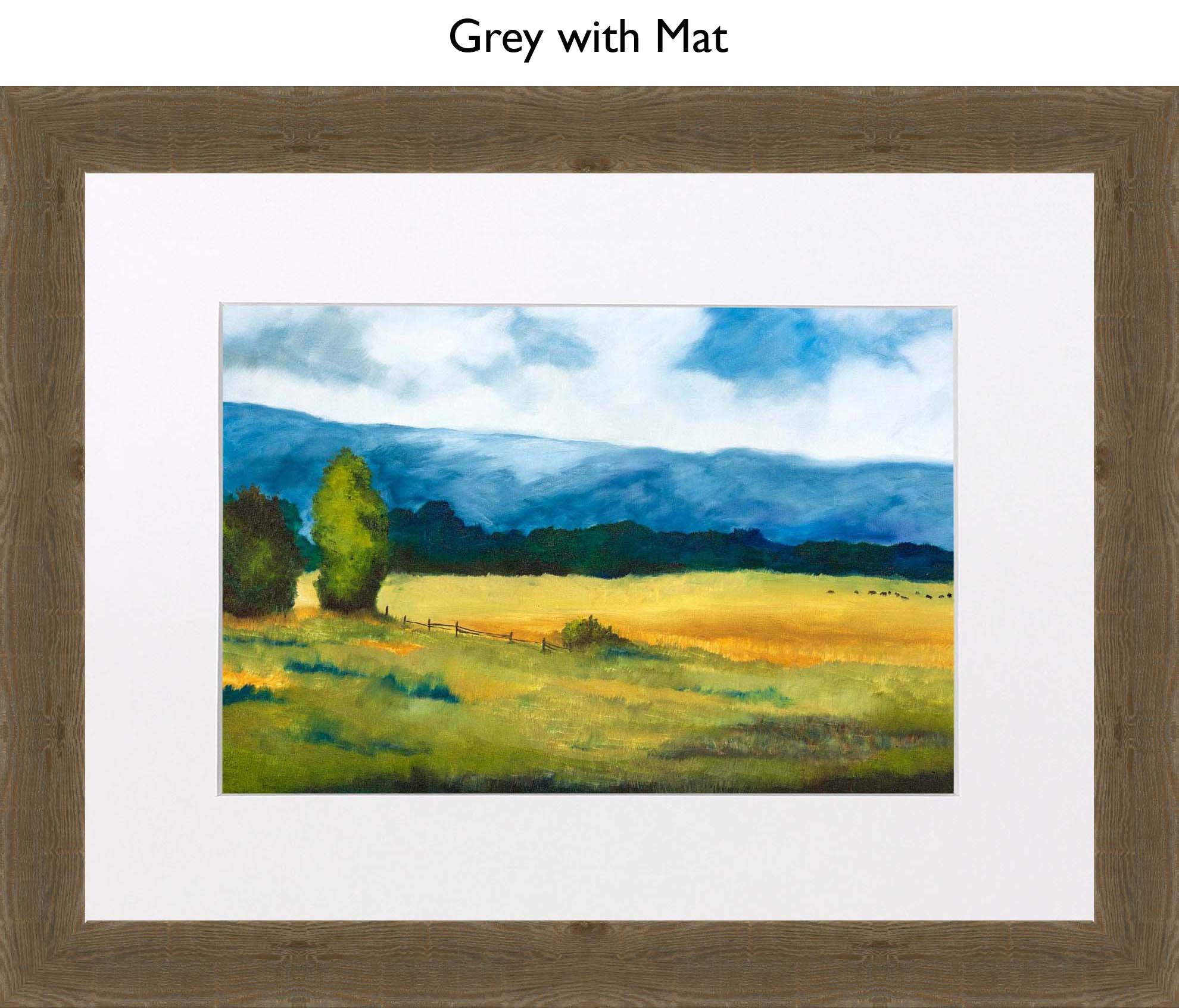 Grey With Mat
