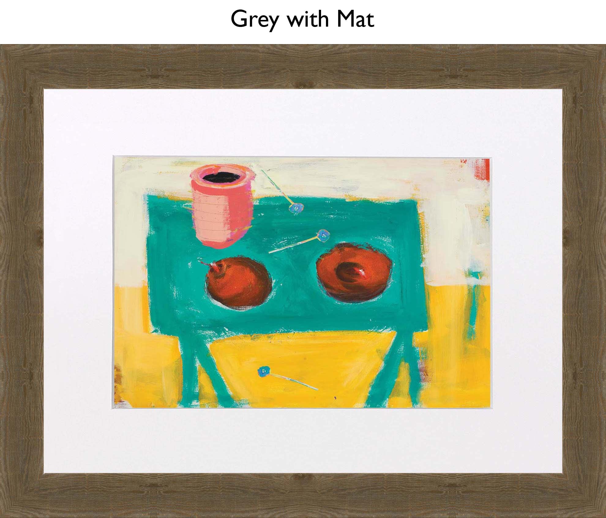 Grey With Mat